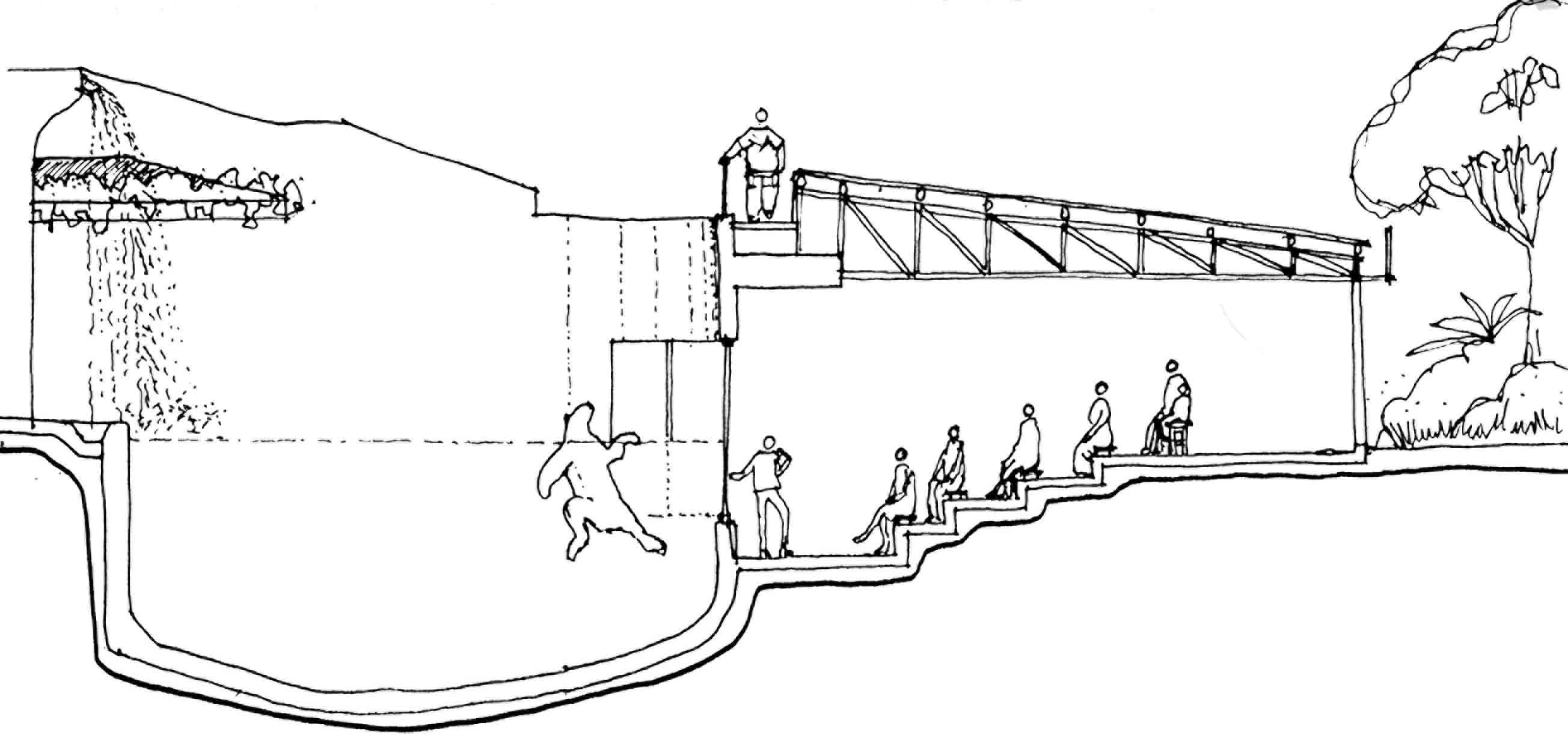 polar bear exhibit section