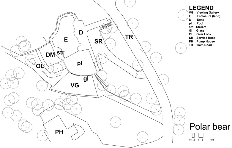 polar bear exhibit site plan